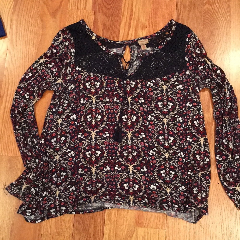 Tween Girls Shirt. Boho style